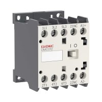 Миниконтактор YON DMC012 12A 5,5кВт AC3 3P кат. 12В DC 1НО DKC DMC012-3C10D012