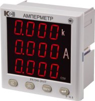 Амперметр цифровой переменного тока PA194I-2K4T-00301-5А/5А-4…20мА-К-0,5 КС 44632004