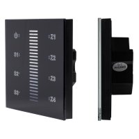 INTELLIGENT ARLIGHT Сенсорная панель DALI-901-11-ADDR-3SC-DIM-DT6-IN Black (BUS) (IARL, IP20 Пластик, 3 года) Arlight 037189