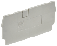 Заглушка для CP 4мм2 серая IEK YCT20-00-K03-004-ZGL