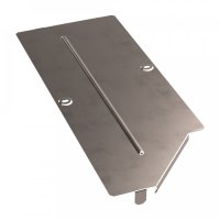 Крышка переходника левого Стандарт INOX (AISI 409) 500х400 Промрукав PR16.5654