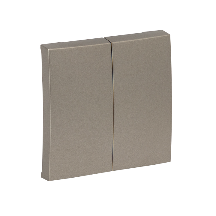 Валенсия лицевая панель выключателя 2-кл. 10А кашемир EKF ESV10-L-023-40 Валенсия лицевая панель выключателя 2-кл. 10А кашемир EKF ESV10-L-023-40