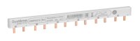 City9 Set Шина гребенчатая 2P (L1L2) шаг 18мм 12 модулей 63А Systeme Electric C9XPH212