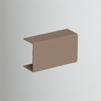 Переходник для РКК-60х40 с возм. отвода (коричневый) RUVinil ПРХ-60х40-К