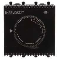 Avanti Термостат ''Черный квадрат'' для теплых полов, 2 модульный DKC 4402162