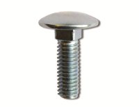 Винт М6х20 с гладкой головкой и квадратным подголовником  INOX DKC CM050620inox