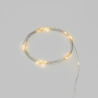 Гирлянда светодиодная Роса 2 м, 20 LED, теплое белое свечение Neon-Night 303-006