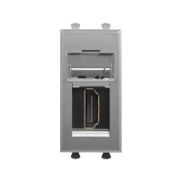 Avanti HDMI розетка модульная, тип А-А, , Закаленная сталь, 1 модуль DKC 4404251