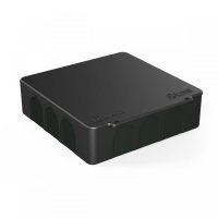 Коробка распределительная 60-0302-9005 для прямого монтажа двухкомпонентная безгалогенная (HF) черная 100х100х30 Промрукав Коробка распределительная 60-0302-9005 для прямого монтажа двухкомпонентная безгалогенная (HF) черная 100х100х30 Промрукав