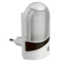 Ночник светодиодный c фотосенсором (день/ночь) DTL310 0,5W 4LED белый Селена Uniel 10327 Ночник светодиодный c фотосенсором (день/ночь) DTL310 0,5W 4LED белый Селена Uniel 10327