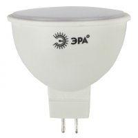 Лампа светодиодная LED 4 Вт 320Лм 2700К софит теплый GU5.3 170-265В LED MR16-4W-827-GU5.3 Standart ЭРА Б0017897