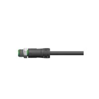 Соединитель кабельный M12-M05T-10.0PVC/BK (вилка) ТЕКО 08-00024738