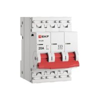 Выключатель нагрузки ВН-63N 3P 20А PROXIMA EKF S63320