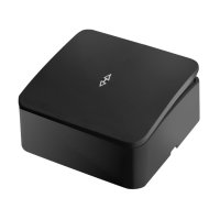 Переключатель одноклавишный 250В 10А серия София черный STEKKER MSW10-12-02 49387