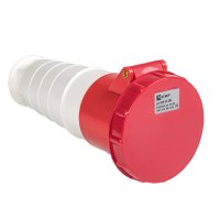 Розетка кабельная 63А 3Р+Е IP67 переносная 380В 234 EKF ps-234-63-380 Розетка кабельная 63А 3Р+Е IP67 переносная 380В 234 EKF ps-234-63-380