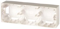 Коробка накладного монтажа 3 поста, Эра12, шампань 12-6103-04 ЭРА Б0043183