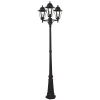 Светильник НТУ-3х100w столб-2,22м.Е27,IP44,чер.   Feron FERON PL6215/6215 11080