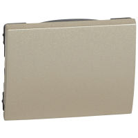 Лицевая панель Galea Life простая Titanium Legrand 771410