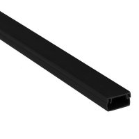 Канал кабельный чёрный (100х60) (18м.) Plast EKF kk-100-60b