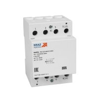 Контактор 110В AC 4НО 100А OptiDin MK-100-10040-110AC КЭАЗ 321248 Контактор 110В AC 4НО 100А OptiDin MK-100-10040-110AC КЭАЗ 321248