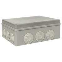 Коробка распаячная КМР-050-043 пылевлагозащитная 12 мембранных вводов уплотнительный шнур (240х190х90) PROxima EKF plc-kmr-050-043