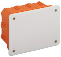 Коробка распаячная KRT 120х92х70мм для твердых стен, саморез., крышка IP20 (56/504) ЭРА Б0047258 Коробка распаячная KRT 120х92х70мм для твердых стен, саморез., крышка IP20 (56/504) ЭРА Б0047258