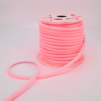 Гибкий неон профессиональный LED SMD, форма – D, 16х16 мм, красный, 120 LED/м, бухта 50 м Neon-Night 131-082