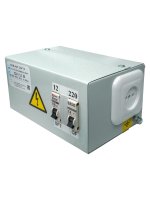Ящик с понижающим трансформатором ЯТП-0,25 У3 220/12В, с 2-мя автоматами, IP30 Электротехник ET529456