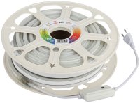 Светодиодная неоновая лента N5050 72-IP67-220V-20m-RGB многоцветная ЭРА Б0053983