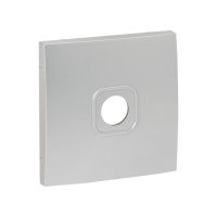 Валенсия лицевая панель розетки TV 1-местная 75Ом 5-862МГц сталь EKF ESA00-L-027-30