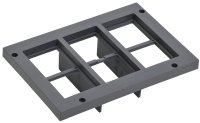 PRIMER Рамка приборная на 12 модулей ONFLOOR 24 IEK PM-LN10D-RP-12-K03 PRIMER Рамка приборная на 12 модулей ONFLOOR 24 IEK PM-LN10D-RP-12-K03