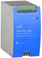 Блок питания OPSE 220В AC/24В DC 480Вт ONI OPSE-DC24-480B Блок питания OPSE 220В AC/24В DC 480Вт ONI OPSE-DC24-480B
