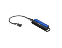Устройство распределительное переносное твердая резина IP44 16A корпус 115х430х72 черный AlpenBox 0150013 00-00001932