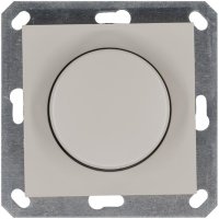 Диммер LED с накладкой 30-400W, 1gang 2way, цвет Тауп Jasmart G4012T Диммер LED с накладкой 30-400W, 1gang 2way, цвет Тауп Jasmart G4012T