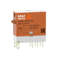 Реле промежуточное OptiRel G RP46-52-24D-8-CO/TIL КЭАЗ 281055
