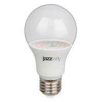 Лампа светодиодная LED 15Вт A60 Е27 прозрачная ( для растений) JazzWay 5049444 Лампа светодиодная LED 15Вт A60 Е27 прозрачная ( для растений) JazzWay 5049444
