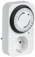 РТМ-2 Розетка-таймер мех инд 15мин 24ч 96on/off 16А IP20 IEK ERT-20-1-16-S-15-1-20-K01