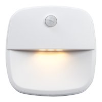 Светильник светодиодный 0.5w с датчиком движения квадрат белый FERON FN1220 41881