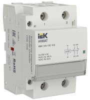 ARMAT Контактор модульный KMR 100А 24В AC/DC 1НО 1НЗ IEK AR-KMR20-100-11-024 ARMAT Контактор модульный KMR 100А 24В AC/DC 1НО 1НЗ IEK AR-KMR20-100-11-024