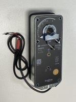 Привод воздушной заслонки с пруж. возвратом, 15Нм 2поз ~220В Systeme Electric DASR15SL
