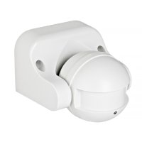 Датчик движения микроволновый белый 1200Вт 180гр. до 15м IP44 MW-702 PROxima EKF dd-mw-702