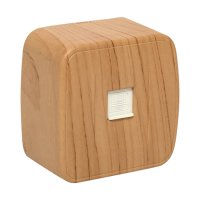 Розетка RJ-45 1-местная ОП Минск 1А 120В светлое дерево EKF EGK01-035-30