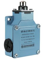 Выключатель путевой ВП 40-2116М-66 У2, рычаг со стальным роликом, 1з+1р, мгновенный, без сальника, IP66 Электротехник ET007368