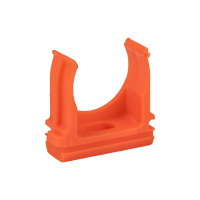 Крепеж-клипса оранжевая d25мм Plast PROxima (10шт) EKF derj-z-25o