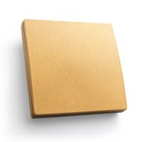 Кнопка-выключатель беспроводной 230V 500W одноклавишный, золото FERON TM81 41725