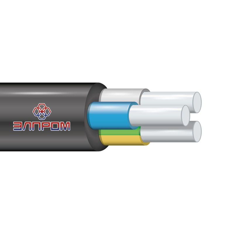 Кабель АВВГ нг(А)LS 3х25.0 0.66кВ МК Элпром БП-00001517