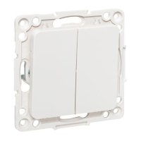 Стокгольм Механизм Выключателя 2-кл. проходного 10А в/к белый EKF EYV10-027-20