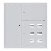 Щит этажный 6 кв. слаботочка слева (1000х950х160) Basic EKF mb28-v-6z