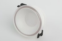 Светильник встраиваемый декоративный KL94 WH MR16/GU5.3 белый, пластиковый (MR16/GU5.3 в комплект не входит) ЭРА Б0054378