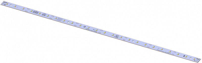 Модуль светодиодный LINE 500x11.6 AL1 3x8 Lumileds 2835 CRI80 5000K SMD2x2 Аргос-Электрон MOD5003851
